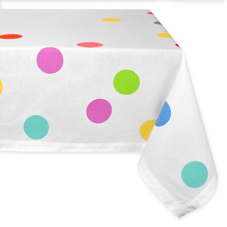 Fastfood 60 x 84 in. Confetti Print Tablecloth FA2567715